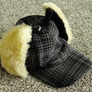 Woolrich Faux Fur/Wool Cap